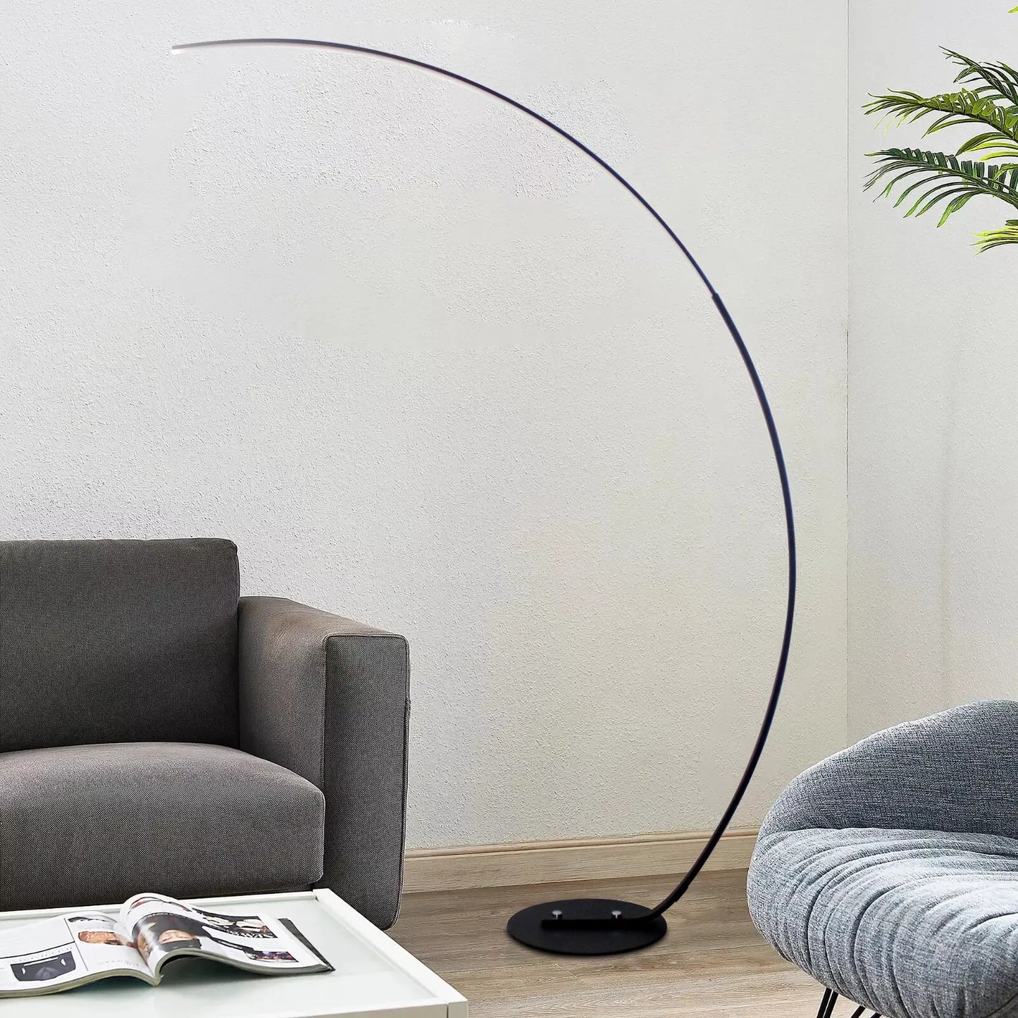 LumaDecor ™ Modern LED Floor Lamps Lights Dimmable Remote RGB