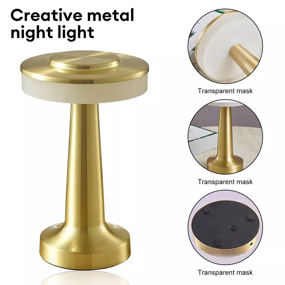 LumaDecor ™ Table Lamp LED Touch Sensor Desktop Night Light Wireless