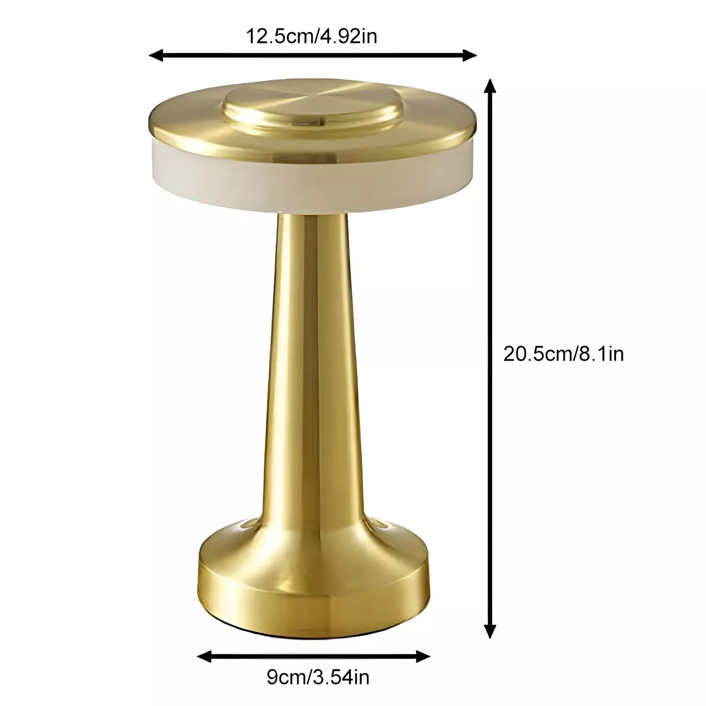 LumaDecor ™ Table Lamp LED Touch Sensor Desktop Night Light Wireless
