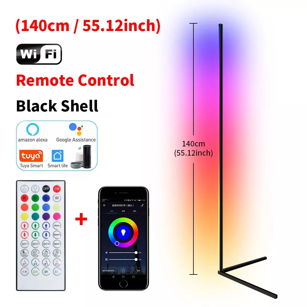 LumaDecor ™ Led Floor Lamp RGB. Floor Light Standing Lamps for Decoration