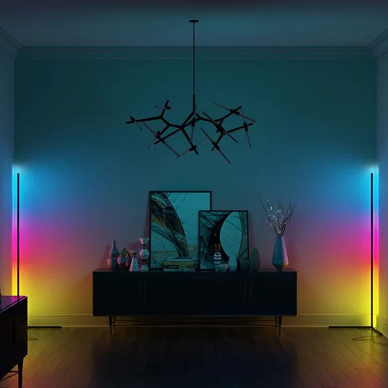 LumaDecor ™ Led Floor Lamp RGB. Floor Light Standing Lamps for Decoration