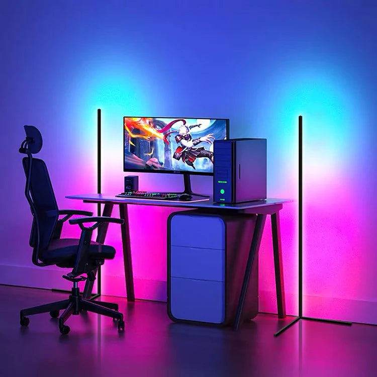 LumaDecor ™ Led Floor Lamp RGB. Floor Light Standing Lamps for Decoration